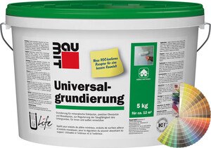 Die Universalgrundierung ist im 5 kg Eimer farbig erhältlich.